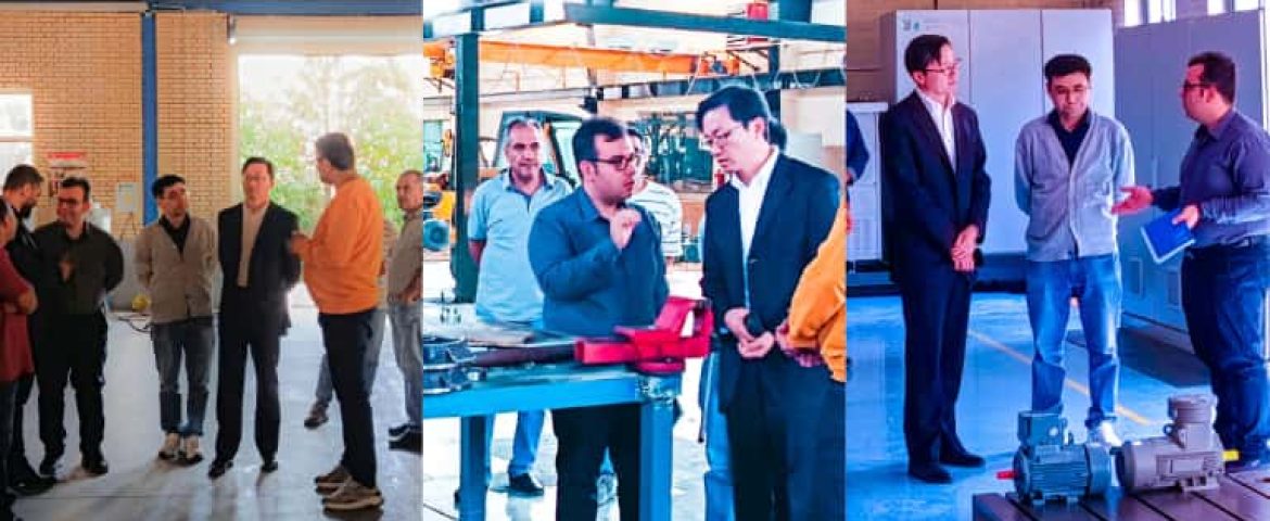 Chinese representative بازدید نماینده چین